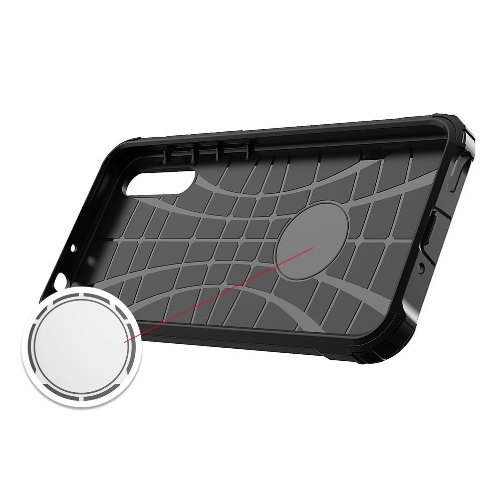 Pokrowiec Hybrid Armor pancerny czarny Huawei Y8P / 5 Pokrowiec Hybrid Armor pancerny czarny Huawei Y8P / 5