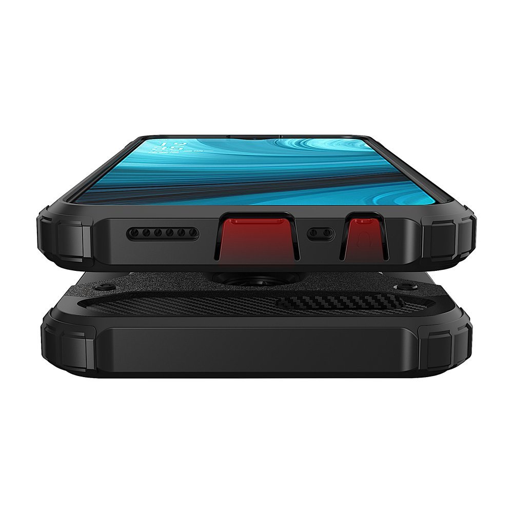 Pokrowiec Hybrid Armor pancerny czarny Oppo A12 / 9