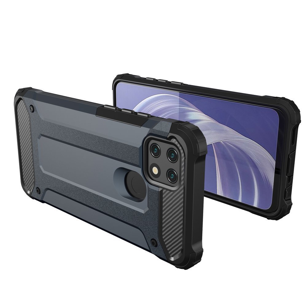 Pokrowiec Hybrid Armor pancerny czarny Oppo A15 / 4