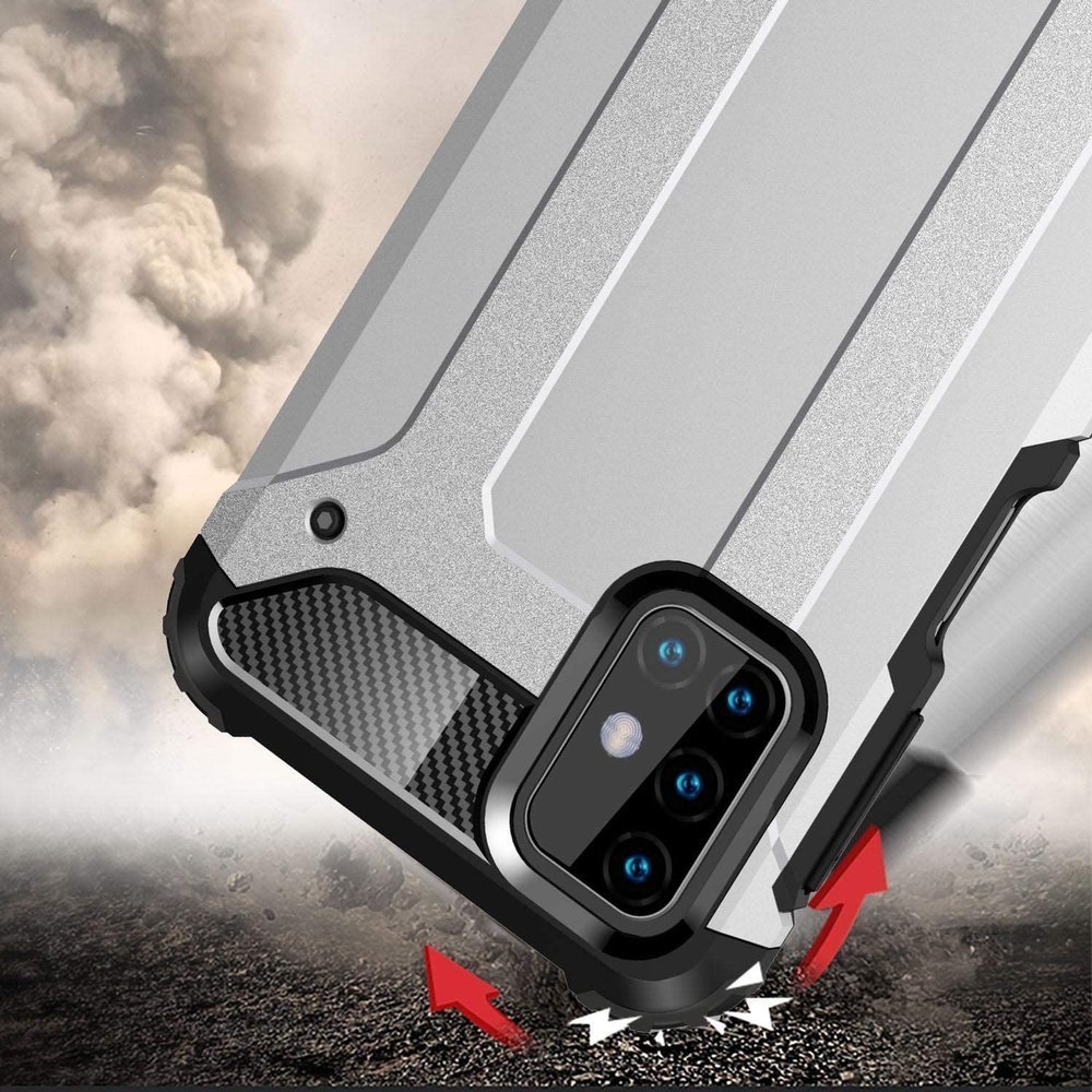 Pokrowiec Hybrid Armor pancerny czarny Oppo A72 / 4