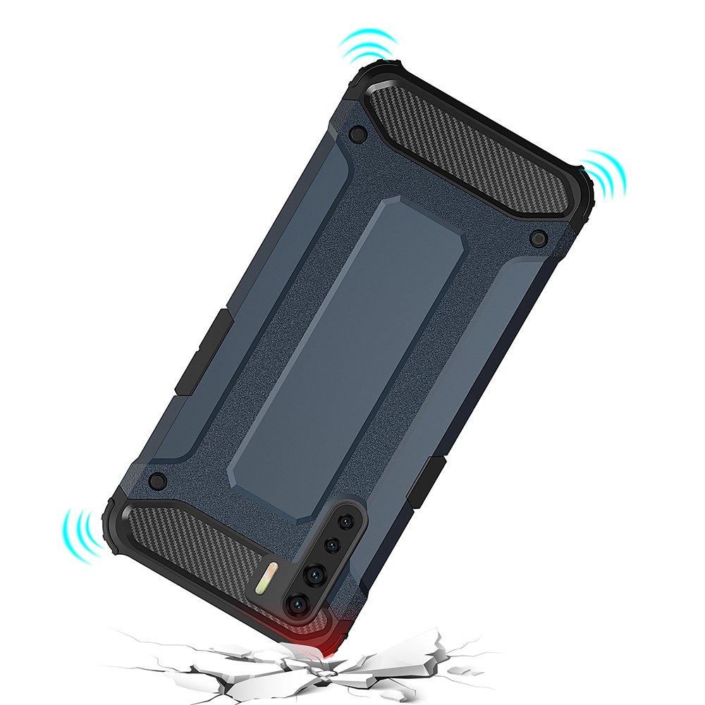 Pokrowiec Hybrid Armor pancerny czarny Oppo A91 / 7