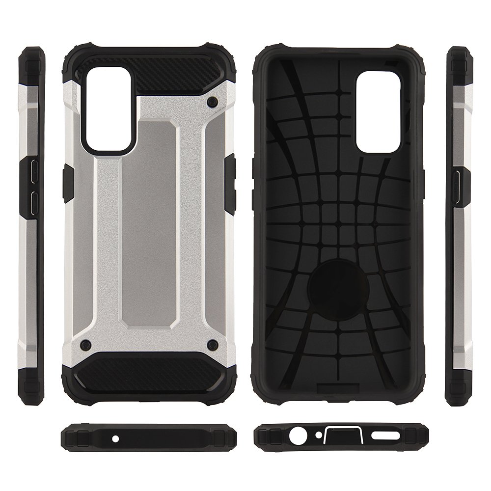 Pokrowiec Hybrid Armor pancerny czarny Oppo Find X3 Lite / 6