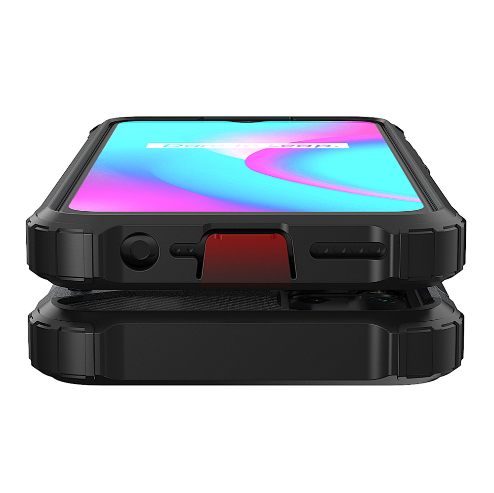 Pokrowiec Hybrid Armor pancerny czarny Realme 7i (Global) / 7 Pokrowiec Hybrid Armor pancerny czarny Realme 7i (Global) / 7