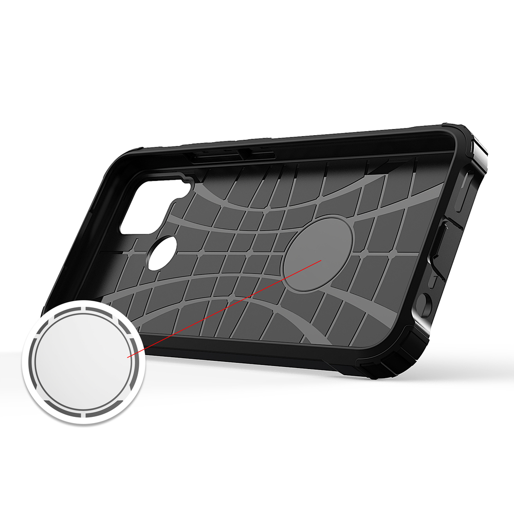 Pokrowiec Hybrid Armor pancerny czarny Realme 7i / 7