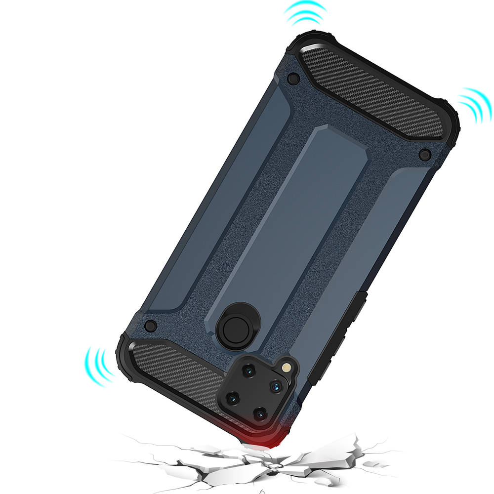 Pokrowiec Hybrid Armor pancerny czarny Realme C12 / 5