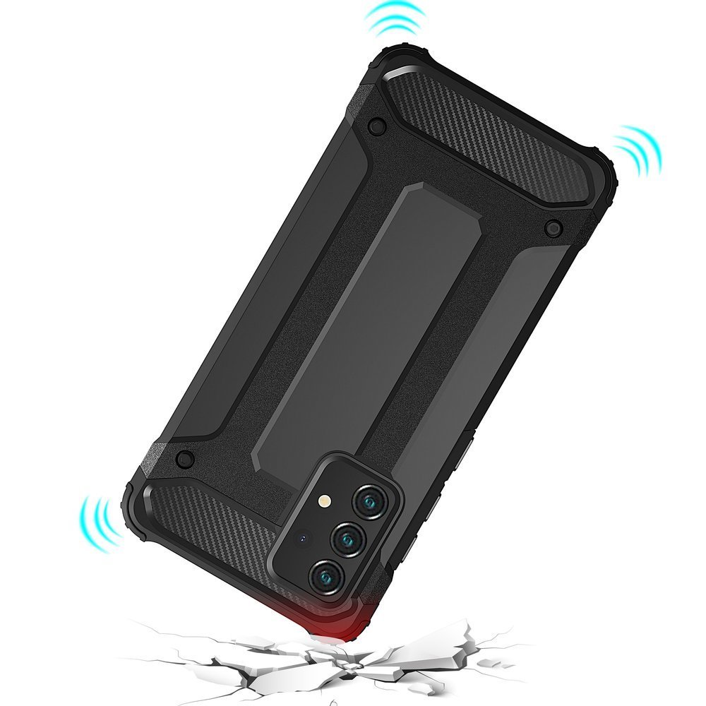 Pokrowiec Hybrid Armor pancerny czarny Samsung Galaxy A52S 5G / 8