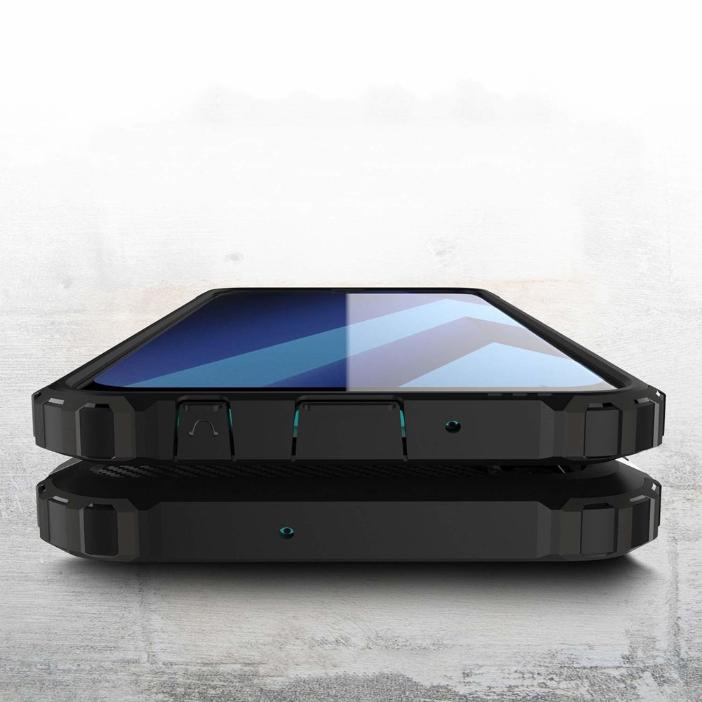 Pokrowiec Hybrid Armor pancerny czarny Samsung Galaxy A50s / 5