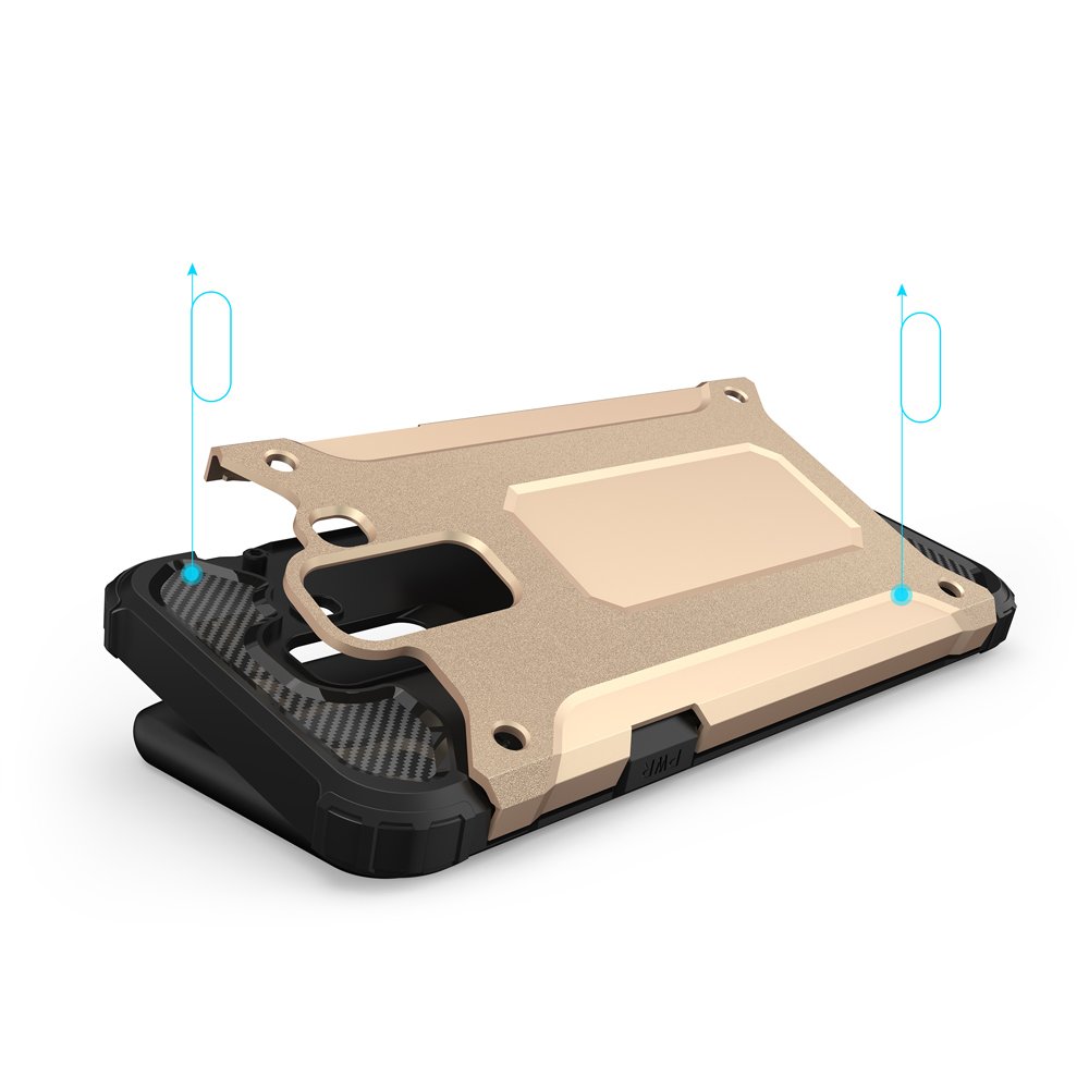 Pokrowiec Hybrid Armor pancerny czarny Samsung Galaxy A6 (2018) / 3 Pokrowiec Hybrid Armor pancerny czarny Samsung Galaxy A6 (2018) / 3