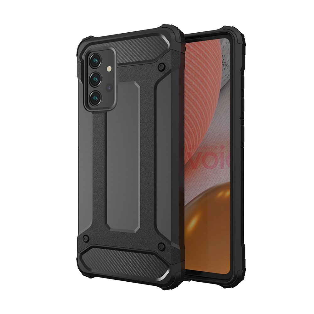 Pokrowiec Hybrid Armor pancerny czarny Samsung Galaxy A72 4G Pokrowiec Hybrid Armor pancerny czarny Samsung Galaxy A72 4G