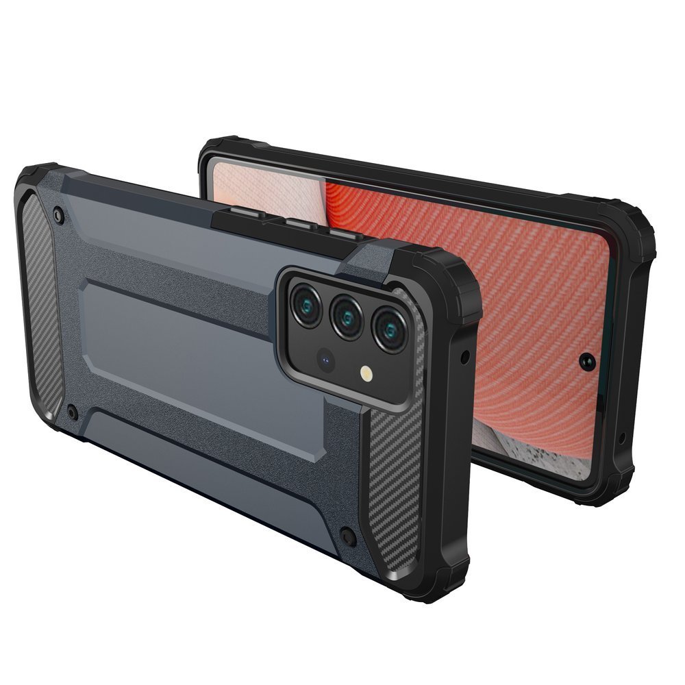 Pokrowiec Hybrid Armor pancerny czarny Samsung Galaxy A72 4G / 3 Pokrowiec Hybrid Armor pancerny czarny Samsung Galaxy A72 4G / 3