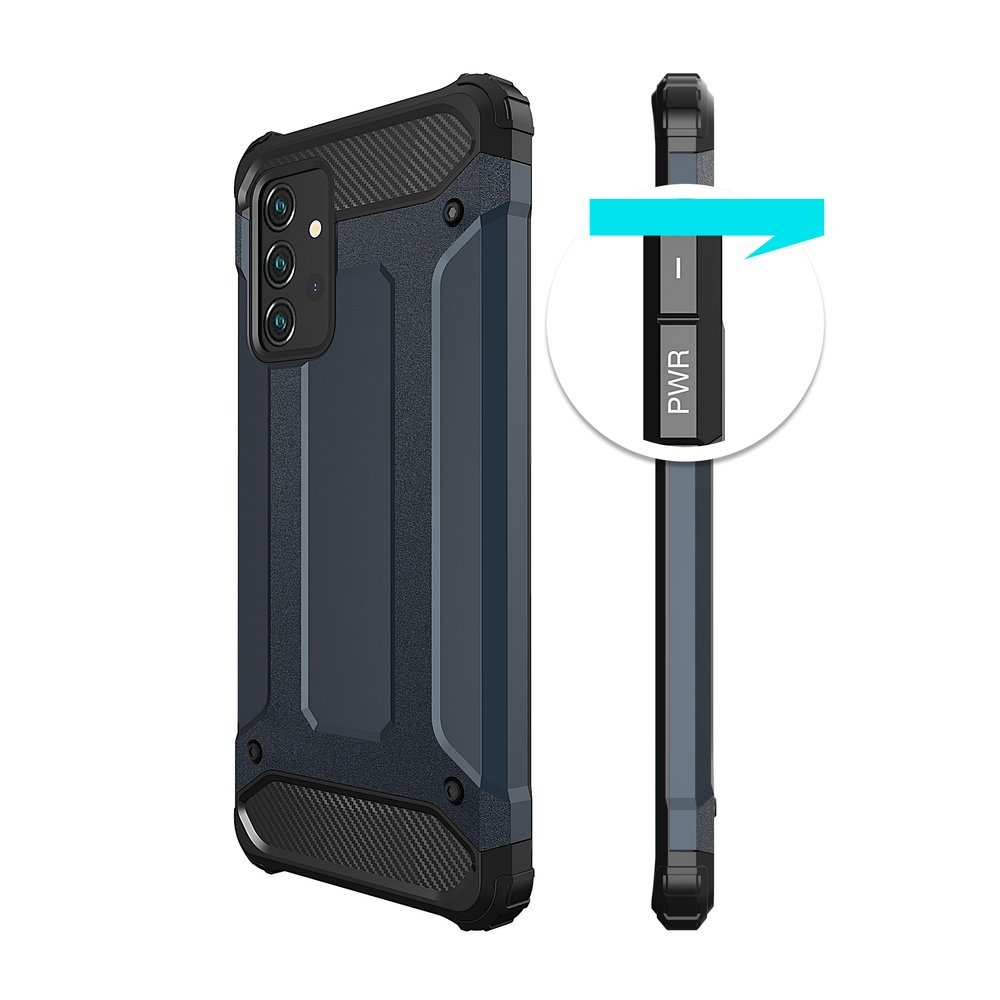 Pokrowiec Hybrid Armor pancerny czarny Samsung Galaxy A72 4G / 5 Pokrowiec Hybrid Armor pancerny czarny Samsung Galaxy A72 4G / 5