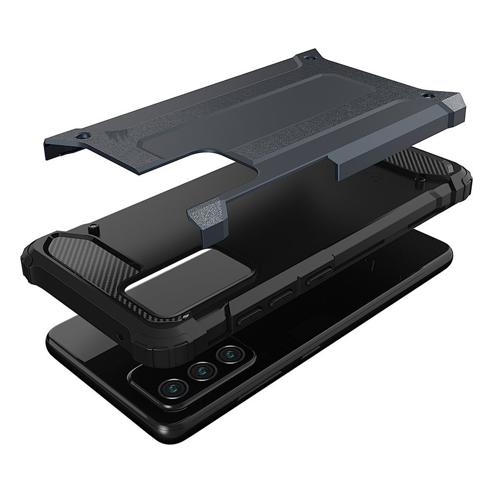 Pokrowiec Hybrid Armor pancerny czarny Samsung Galaxy A72 4G / 7 Pokrowiec Hybrid Armor pancerny czarny Samsung Galaxy A72 4G / 7