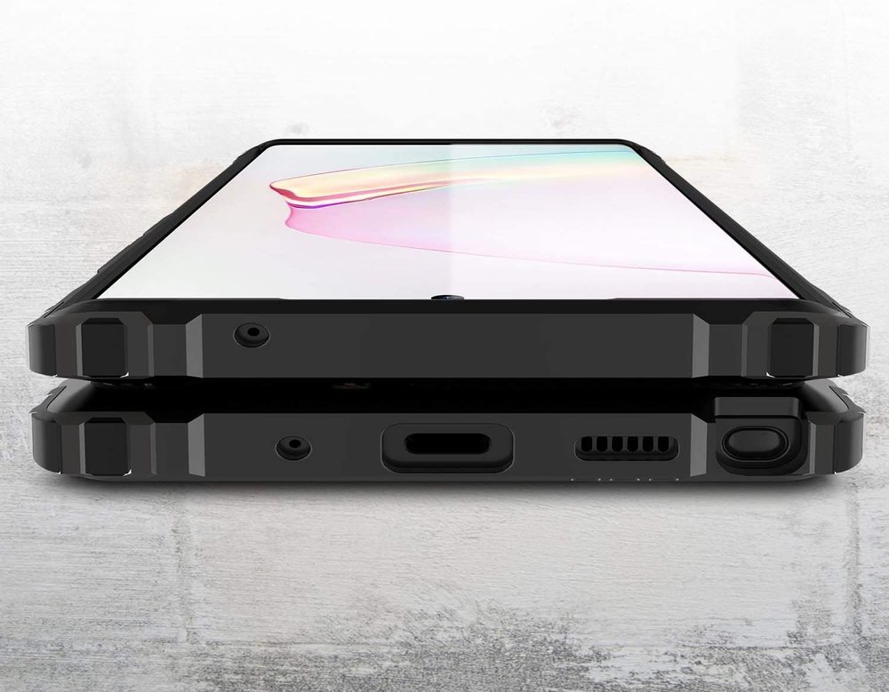 Pokrowiec Hybrid Armor pancerny czarny Samsung Galaxy Note 20 Ultra / 7 Pokrowiec Hybrid Armor pancerny czarny Samsung Galaxy Note 20 Ultra / 7