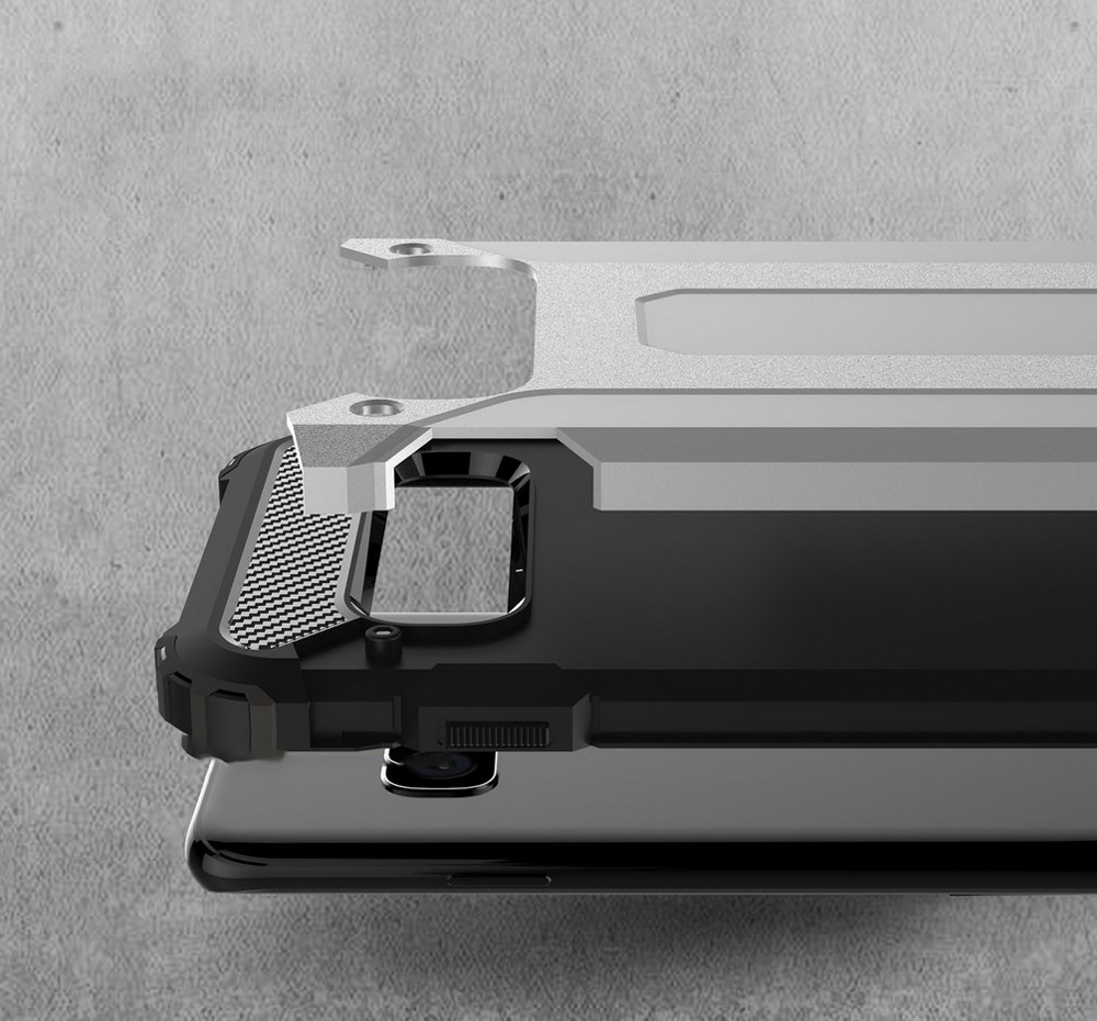 Pokrowiec Hybrid Armor pancerny czarny Samsung Galaxy S10 / 4