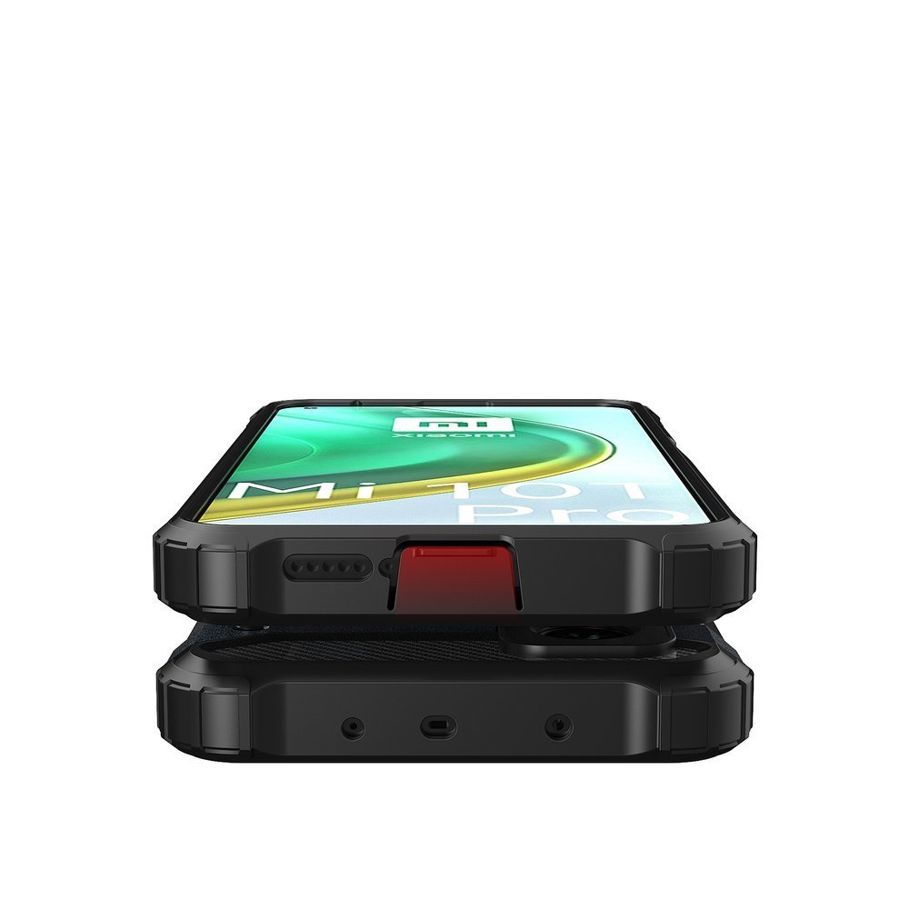Pokrowiec Hybrid Armor pancerny czarny Xiaomi Mi 10T Pro / 10