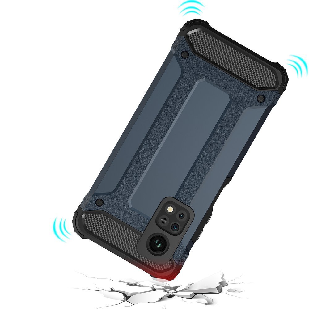 Pokrowiec Hybrid Armor pancerny czarny Xiaomi Mi 10T Pro / 9