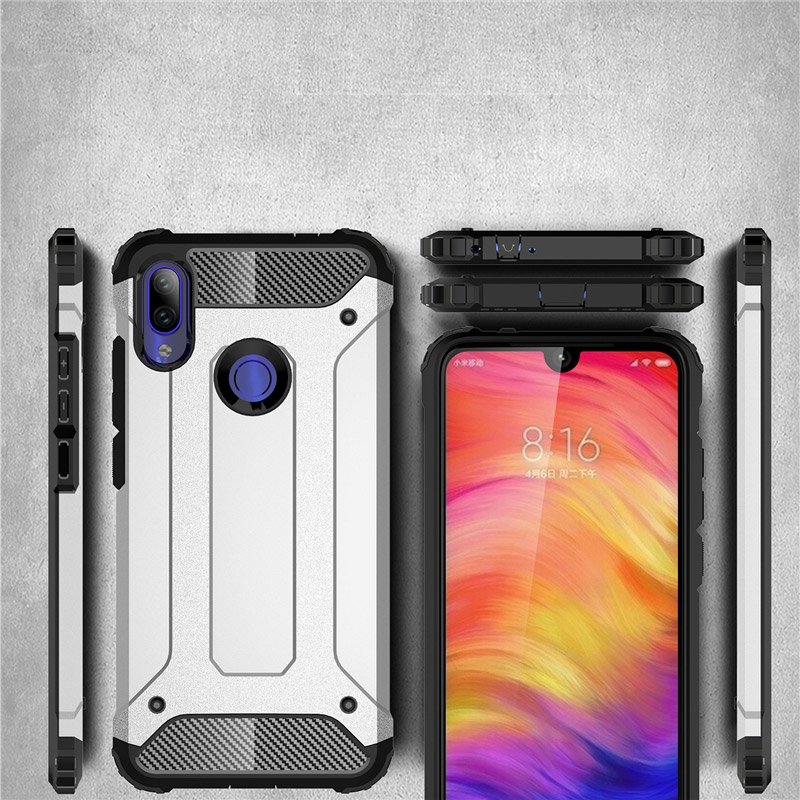 Pokrowiec Hybrid Armor pancerny czarny Xiaomi Redmi 7 / 2