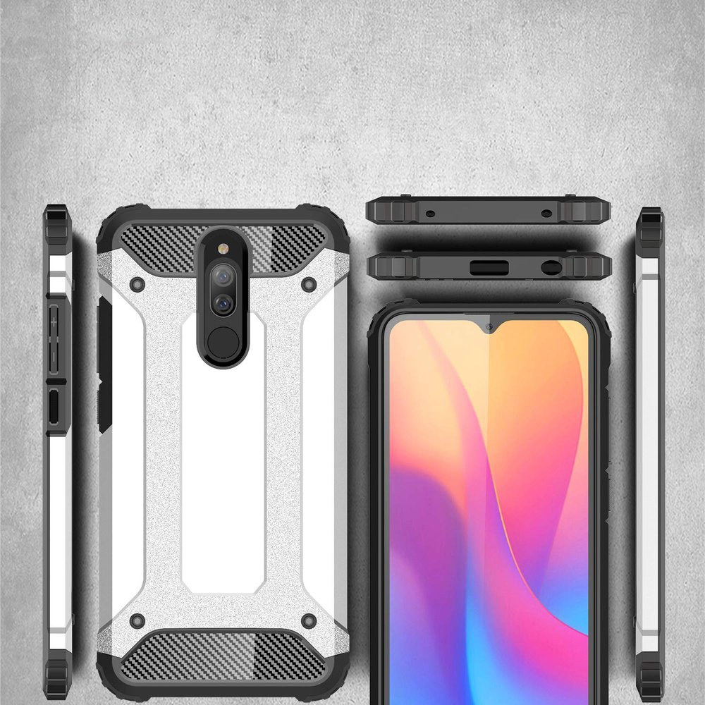 Pokrowiec Hybrid Armor pancerny czarny Xiaomi Redmi 8 / 4
