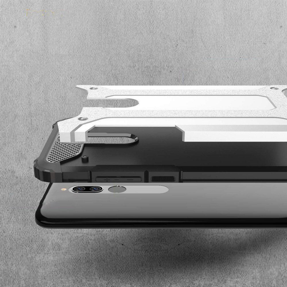 Pokrowiec Hybrid Armor pancerny czarny Xiaomi Redmi 8A / 3