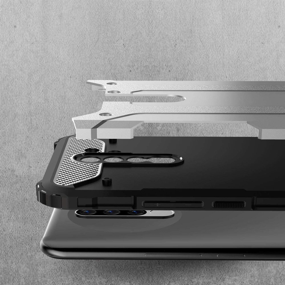 Pokrowiec Hybrid Armor pancerny czarny Xiaomi Redmi 9 / 4