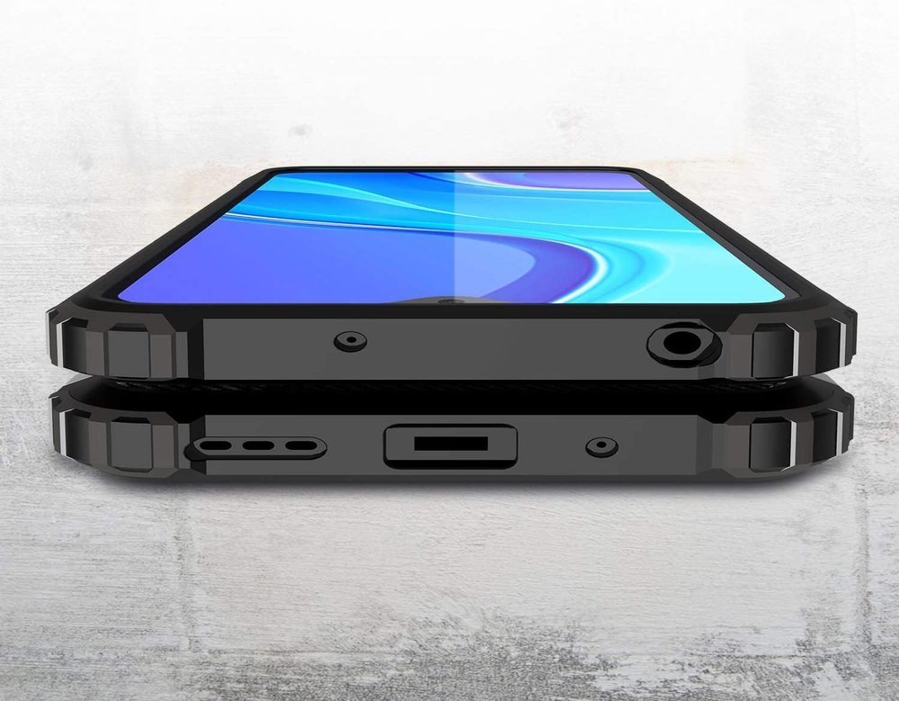 Pokrowiec Hybrid Armor pancerny czarny Xiaomi Redmi 9A / 2