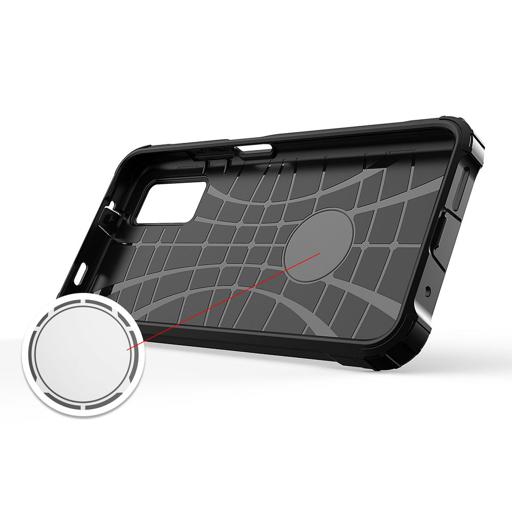 Pokrowiec Hybrid Armor pancerny czarny Xiaomi Redmi Note 10 5G / 5