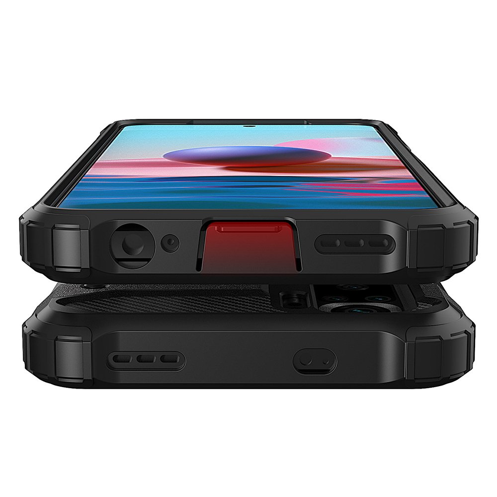 Pokrowiec Hybrid Armor pancerny czarny Xiaomi Redmi Note 10 / 8