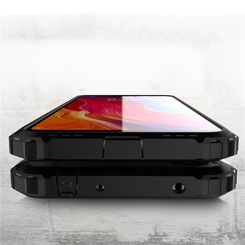 Pokrowiec Hybrid Armor pancerny czarny Xiaomi Redmi Note 6 Pro / 4