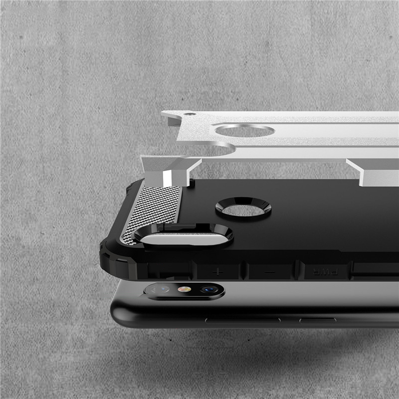 Pokrowiec Hybrid Armor pancerny czarny Xiaomi Redmi Note 6 Pro / 5