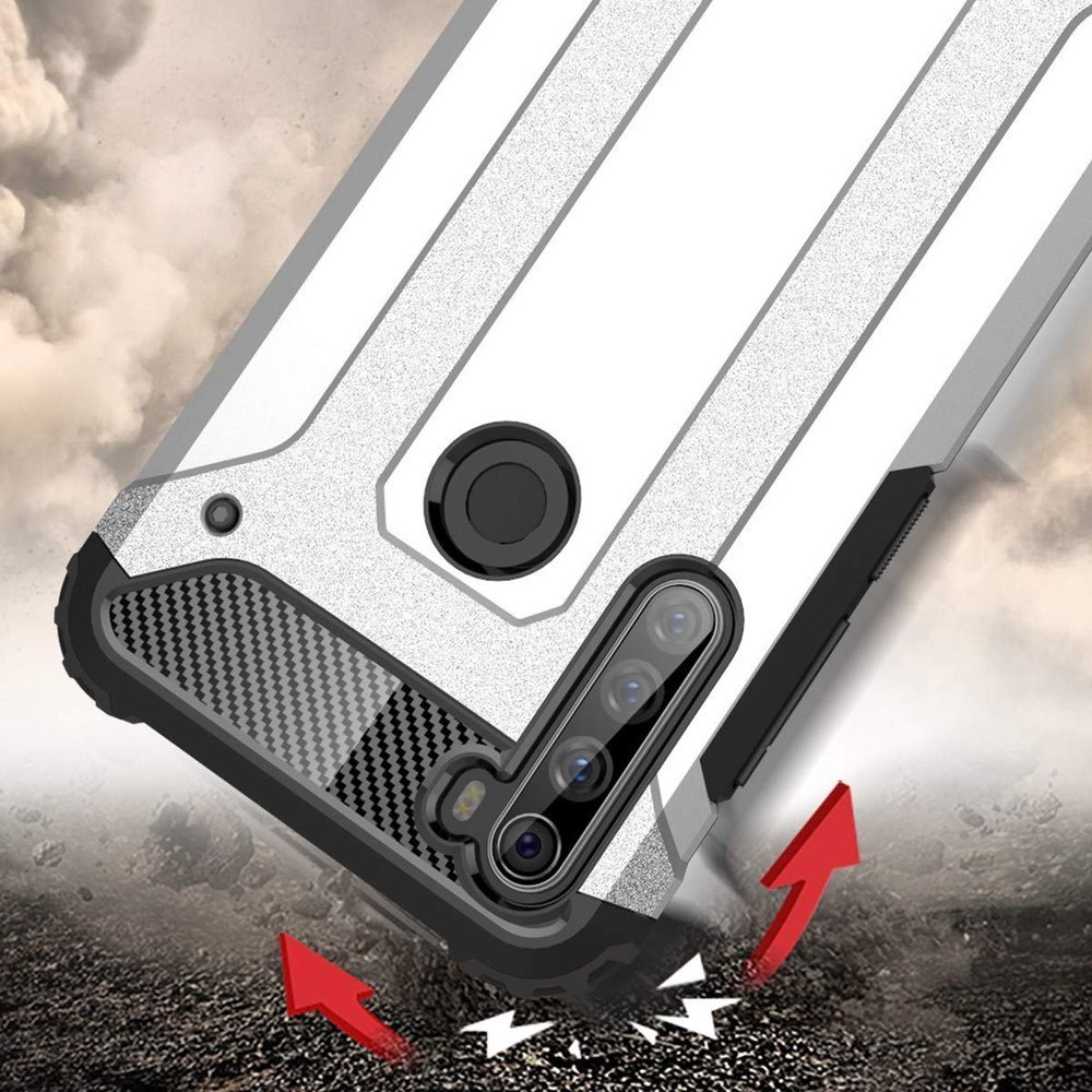 Pokrowiec Hybrid Armor pancerny czarny Xiaomi Redmi Note 8T / 4