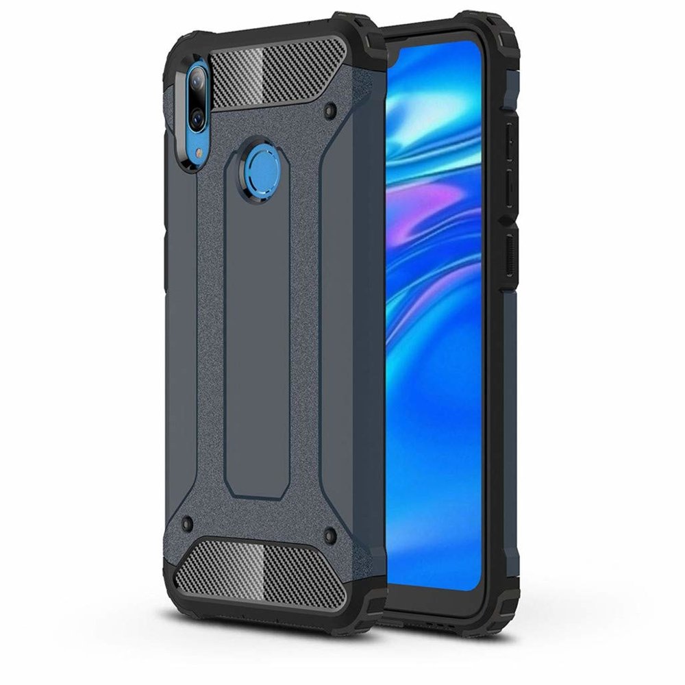 Pokrowiec Hybrid Armor pancerny niebieski Asus ZenFone Max Pro M2