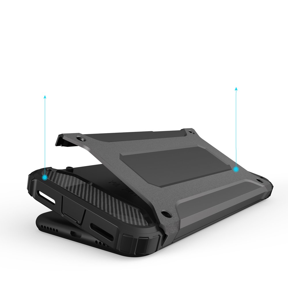 Pokrowiec Hybrid Armor pancerny niebieski Huawei Y6 (2018) / 5 Pokrowiec Hybrid Armor pancerny niebieski Huawei Y6 (2018) / 5