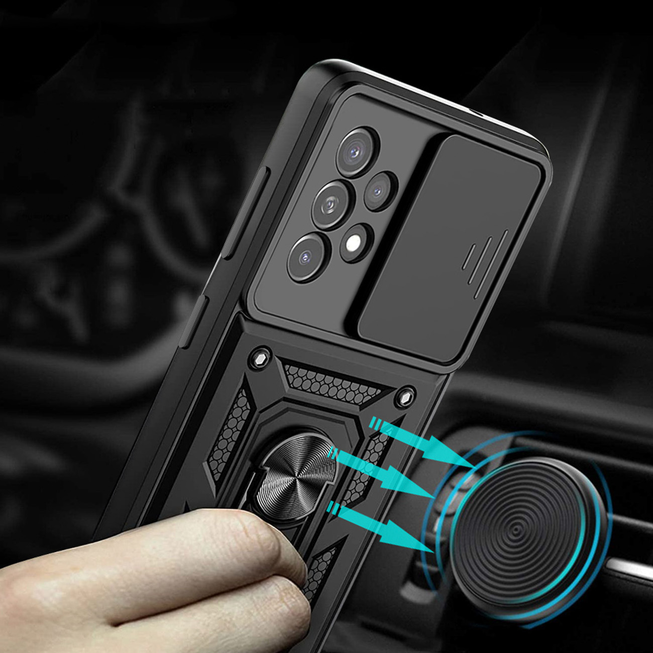 Pokrowiec Hybrid Armor pancerny niebieski Samsung Galaxy A33 5G / 3