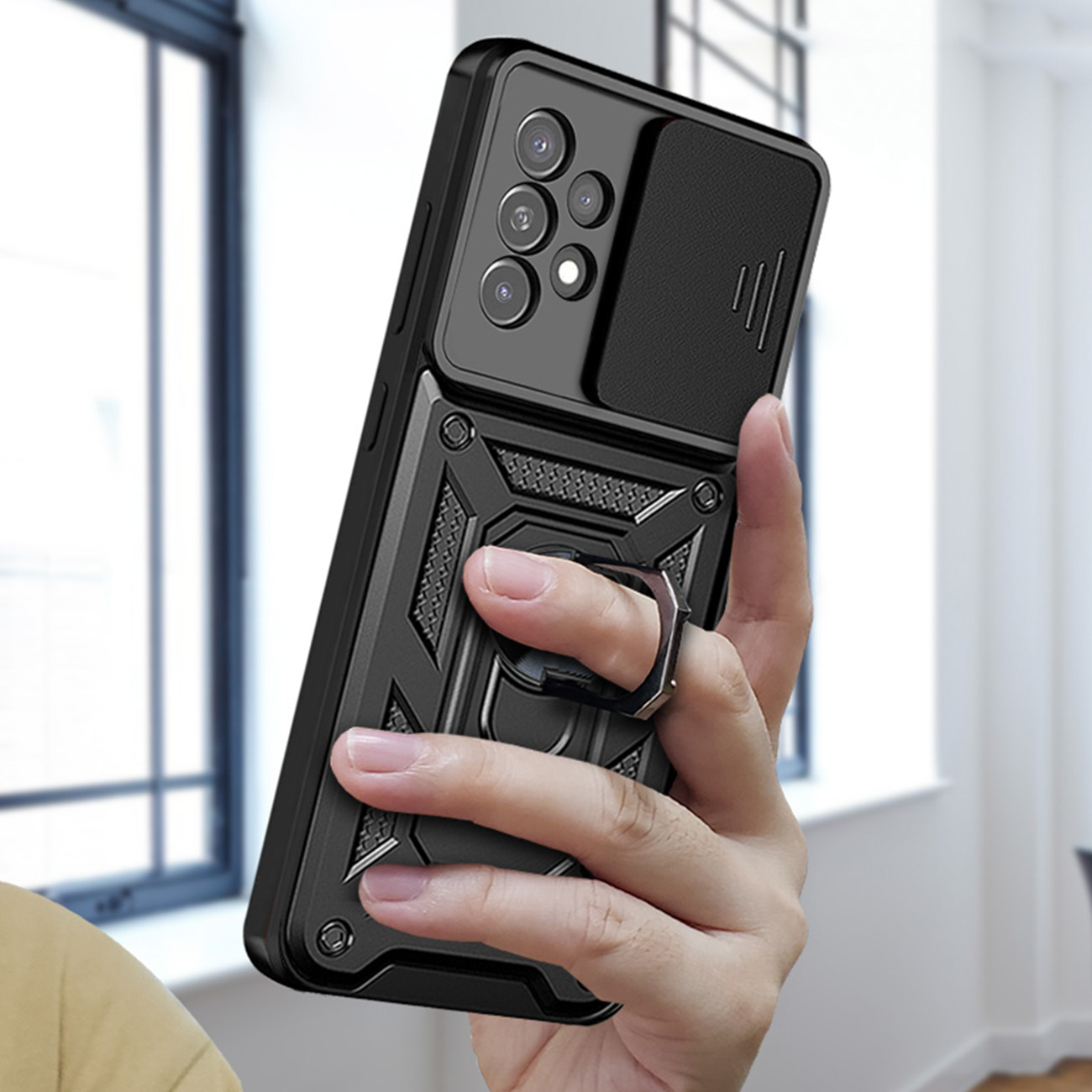 Pokrowiec Hybrid Armor pancerny niebieski Samsung Galaxy A33 5G / 7