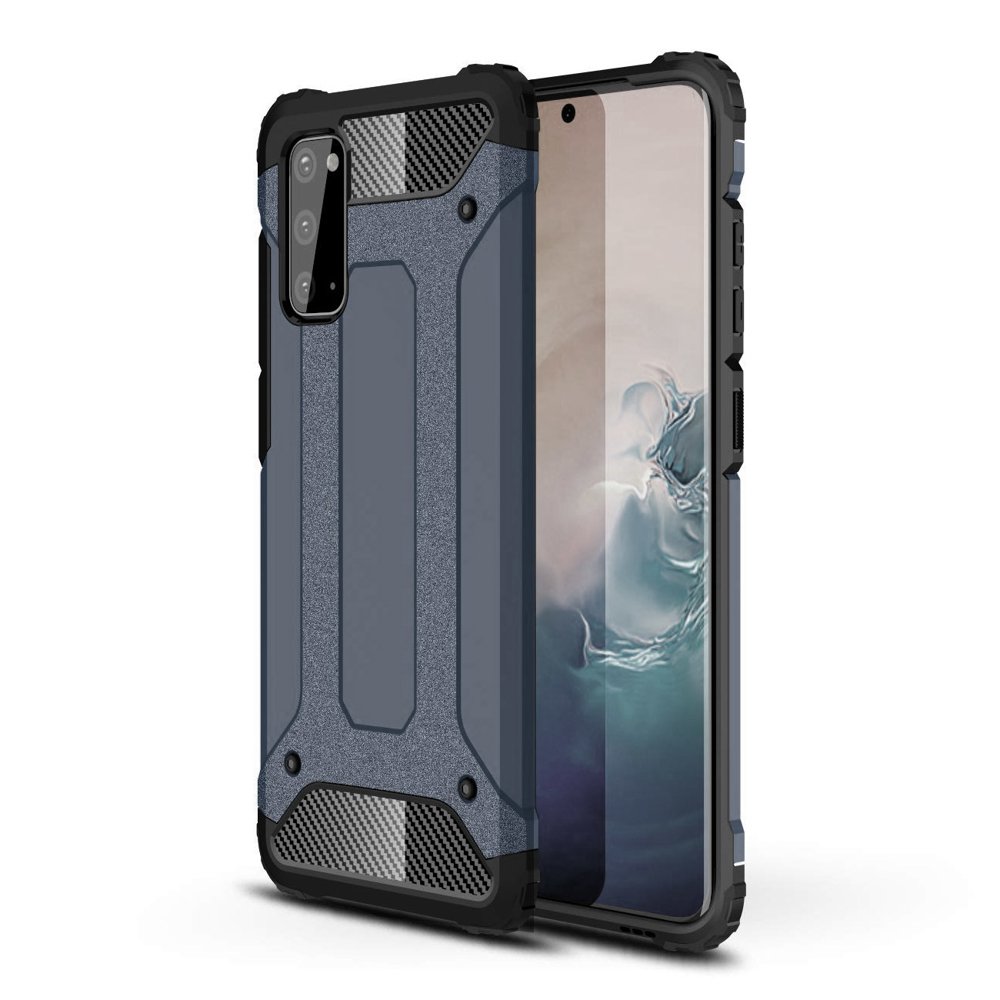 Pokrowiec Hybrid Armor pancerny niebieski Samsung Galaxy A41