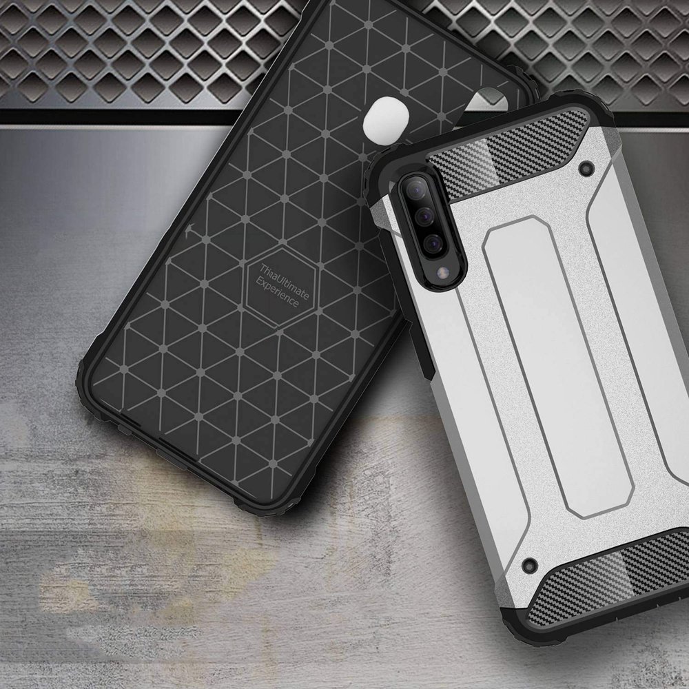 Pokrowiec Hybrid Armor pancerny niebieski Samsung Galaxy A50 / 3