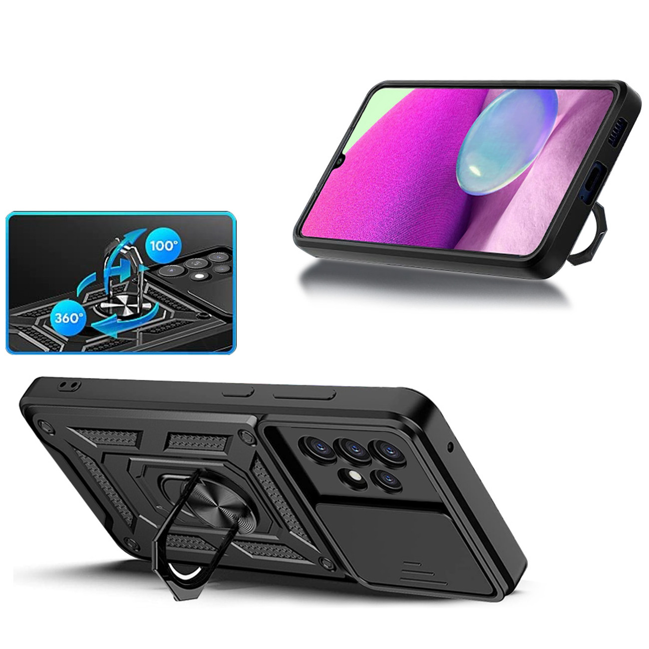 Pokrowiec Hybrid Armor pancerny niebieski Samsung Galaxy A53 5G / 5