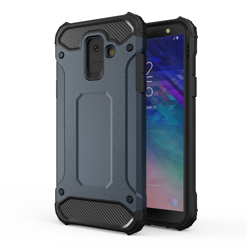 Pokrowiec Hybrid Armor pancerny niebieski Samsung Galaxy A6 (2018) Pokrowiec Hybrid Armor pancerny niebieski Samsung Galaxy A6 (2018)
