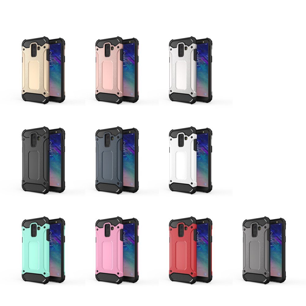 Pokrowiec Hybrid Armor pancerny niebieski Samsung Galaxy A6 (2018) / 7 Pokrowiec Hybrid Armor pancerny niebieski Samsung Galaxy A6 (2018) / 7