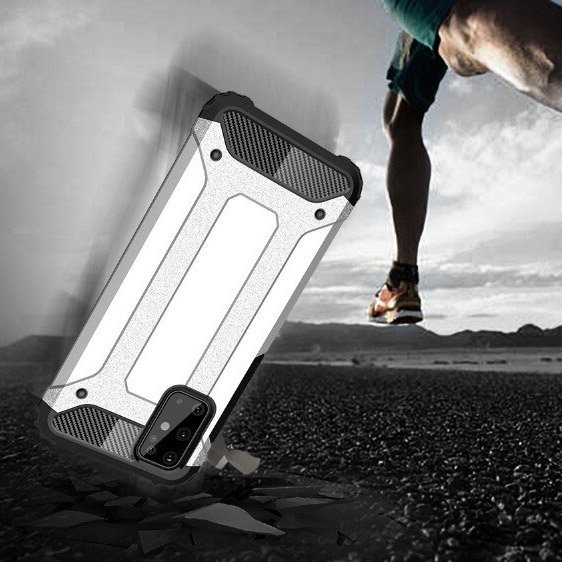 Pokrowiec Hybrid Armor pancerny niebieski Samsung Galaxy S20 Plus / 5