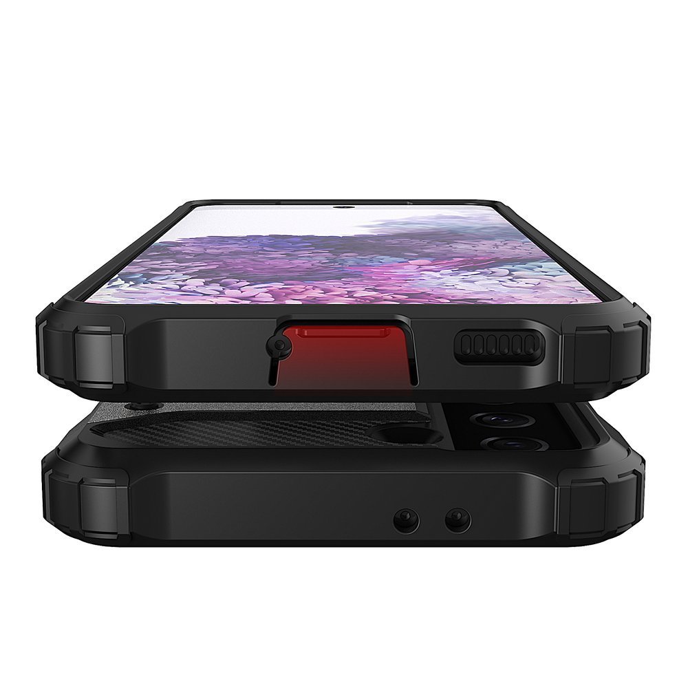 Pokrowiec Hybrid Armor pancerny niebieski Samsung Galaxy S21 Ultra 5G / 3