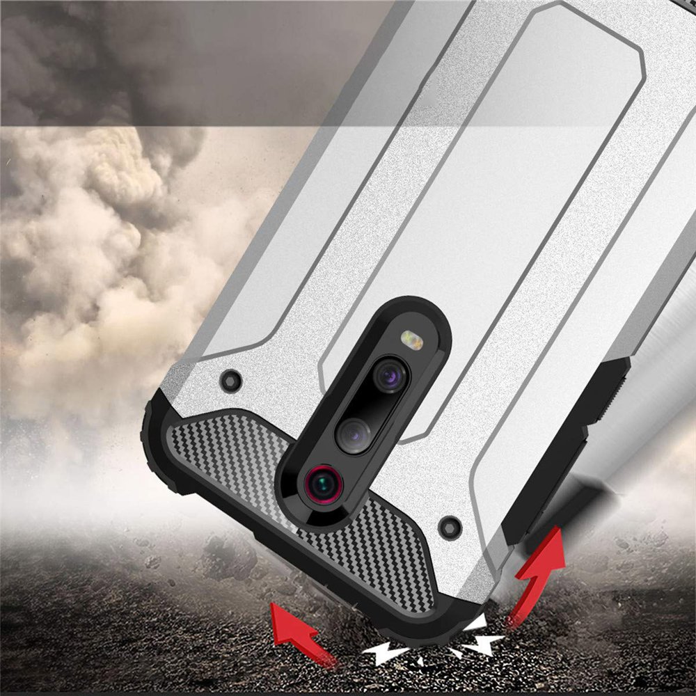 Pokrowiec Hybrid Armor pancerny niebieski Xiaomi Mi 9T Pro / 2