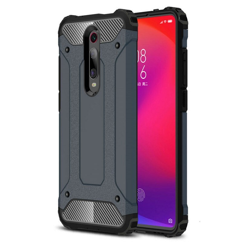 Pokrowiec Hybrid Armor pancerny niebieski Xiaomi Redmi 8