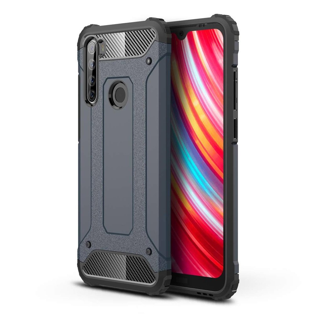Pokrowiec Hybrid Armor pancerny niebieski Xiaomi Redmi Note 8T