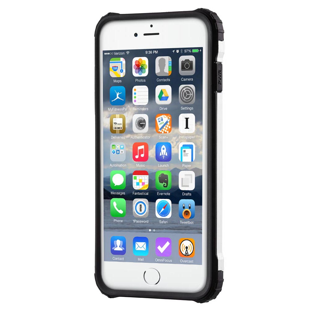 Pokrowiec Hybrid Armor pancerny srebrny Apple iPhone 7 Plus / 3