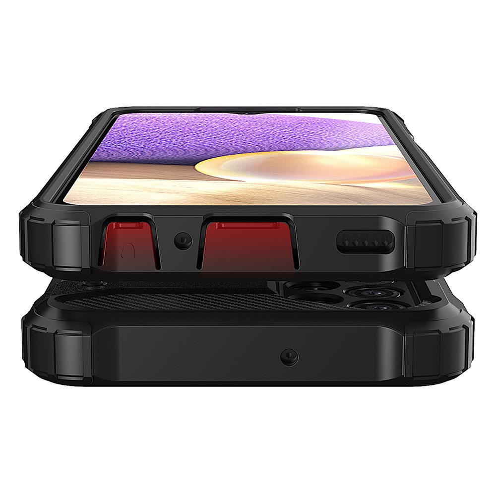 Pokrowiec Hybrid Armor pancerny srebrny Samsung A32 4G / 9