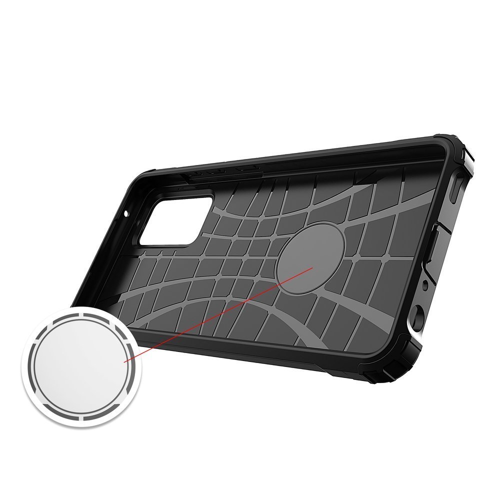 Pokrowiec Hybrid Armor pancerny srebrny Samsung A52 5G / 6