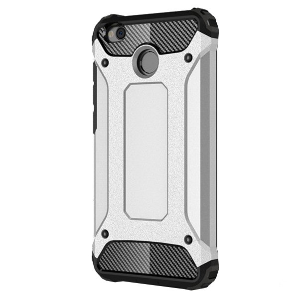 Pokrowiec Hybrid Armor pancerny srebrny Xiaomi Redmi 4X / 2 Pokrowiec Hybrid Armor pancerny srebrny Xiaomi Redmi 4X / 2
