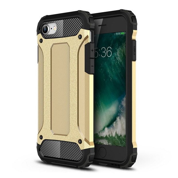 Pokrowiec Hybrid Armor pancerny z�oty Apple iPhone 7