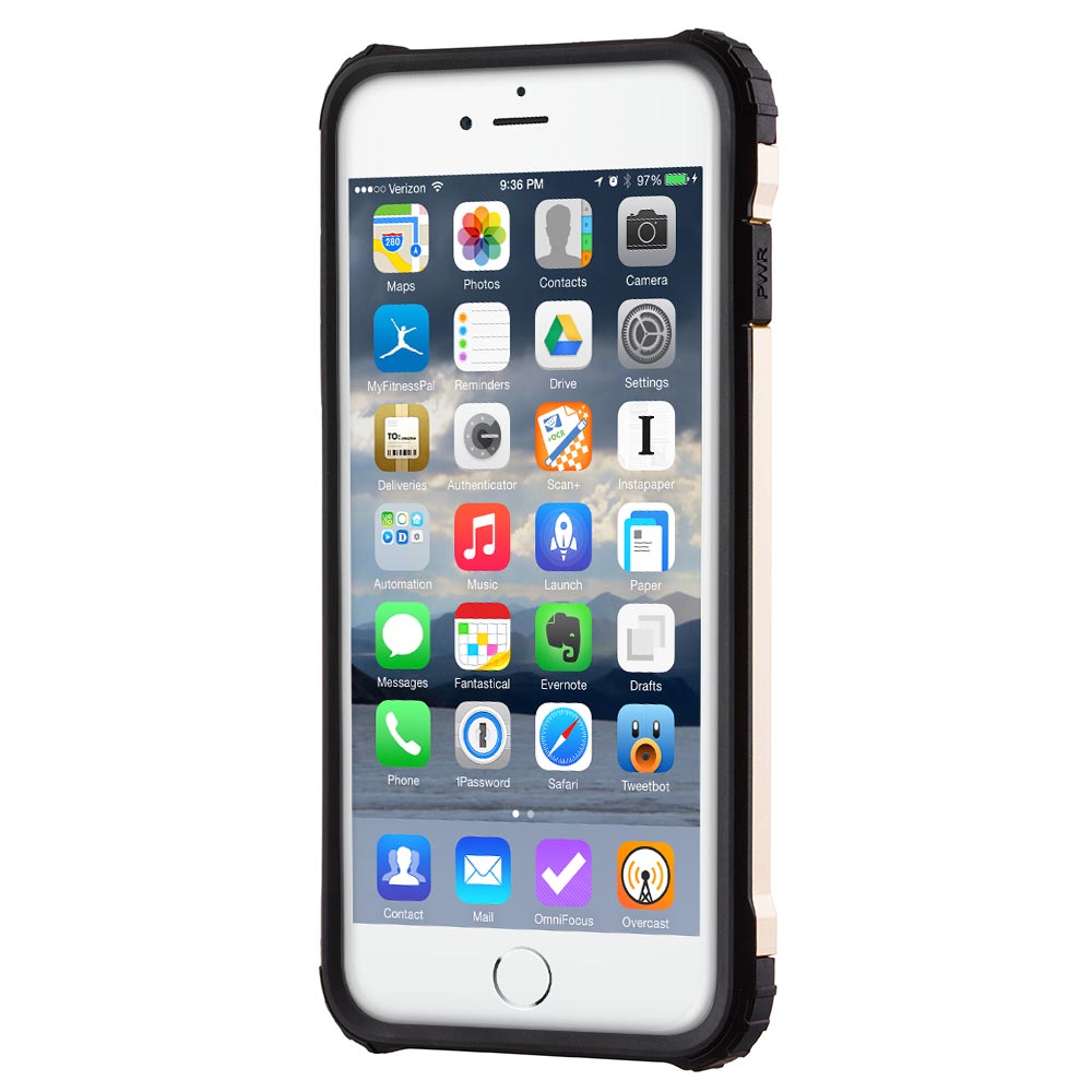 Pokrowiec Hybrid Armor pancerny z�oty Apple iPhone 7 Plus / 3